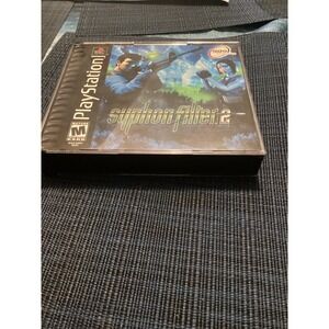 Syphon Filter 2 Sony PlayStation 1 PS1 2-Disc Set 989 Studios SCUS-94451 2000 M